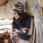 ALBANY к-т шапка+шарф женские