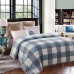 Бамбуковый плед клетка 200х230