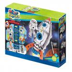 ***Мягкиий 3D конструктор Soft Blocks EVA "Космический десант" 210 детали