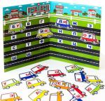 ***Магнитная книга Читаем по слогам