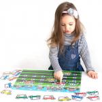 ***Магнитная книга Читаем по слогам