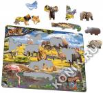 Пазл Larsen FH30 - Мир саванны