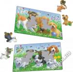 Пазл Larsen CU4- Щенята (2)