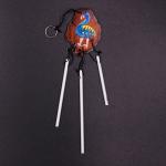 Музыка ветра BLK-09-FL с Фламинго дерево и металл  h-27см