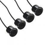 NEW GALAXY Набор датчиков парктроника 4 шт, 22мм, черный