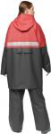 Костюм НЕПТУН влагозащитный красный/серый