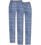 Брюки БР-1676-25 СИНИЕ ЦВЕТЫ