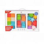 Игровой набор Кубики, зверята и мячи 20 предметов HE0231