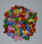 Божьи коровки декоративные 9*13 мм, цвета в асс, упак 5 шт