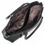 Сумка женская искусственная кожа ADEL-101/2В/ММ,  3отд,  плечевой ремень,  черный 223453