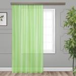 Штора вуаль 150*260 см. светло-зеленый
