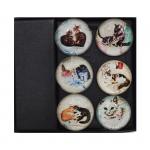 GM-109001 Набор магнитов "Котик" 6шт/48уп