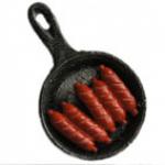 AB-84 Магнит"Сковорода-колбаски" 12/уп