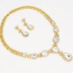 Комплект (колье и серьги) S476200940