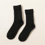 400079 Носки муж.теплые, черный