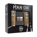 BED HEAD FOR MEN набор DANDY, GIFT BAG:CLEAN UP SH/CD, MATTE SEPARATION WAX