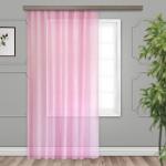 Готовые шторы Вуаль с тиснением роза 150*260 см. светло-розовый