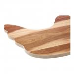 Доска разделочная Курочка, 34x30x2см.