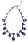 AS 0404 Колье «КЭРОЛАЙН» синий