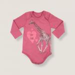 Боди с длинным рукавом для девочки