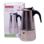 0661 Kamille Кофеварка гейзерная 300 мл (6 порций) из нержавеющей стали