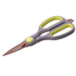 5183 Kamille Ножницы кухонные 21.5 см из нержавеющей стали с пластиковыми ручками и орехоколом