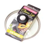 0810 Kamille Крышка стеклянная O16см с металлическим ободком (универсальная)