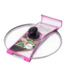 0646L Kamille Крышка стеклянная O26см с металлическим ободком (универсальная)