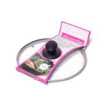 0642L Kamille Крышка стеклянная O22см с металлическим ободком (универсальная)