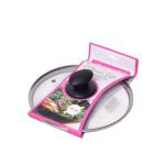 0640L Kamille Крышка стеклянная O20см с металлическим ободком (универсальная)