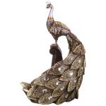 146-742 ПОДСТАВКА ПОД БУТЫЛКУ "ПАВЛИН" 21,5*15*31,5 СМ. (КОР=6ШТ.)