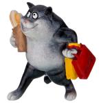 146-1147 ФИГУРКА КОТОФЕЙ 12*9*13,5 СМ. (КОР=24ШТ.)