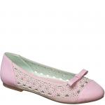 10404-9 роз Балетки для девочек (32-37)/12