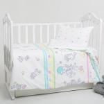 Детское постельное белье 10830/1 Слоник поплин