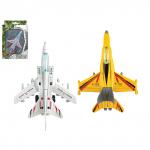 Самолет "SUPER AIR FIGHTER" военный, ассортимент Арт.34144