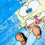 Плед детский велсофт SpongeBob