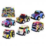 Машинка "VAN TRACKER" ассортимент 1:60 в дисплее по 12 шт. Арт.34025