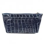 Косметичка Premier-F-93 натуральная кожа (1 отдел),  бирюза аллигатор (61)  182770