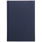 Ежедневник BASIC, недатиров.,ф.А5, обложка пвх, лин.,ляссе,336с., темно-синий