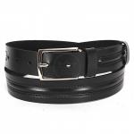 Ремень 30мм L&L-Б 3011 н/к,  тиснение,  черный 225623