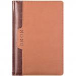 Ежедневник Desert датиров., 2020, ф. А5, кожзам, лин, перф.угла, ляссе, 336с, коричневый