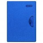 Ежедневник Bern датиров., 2020, ф. B5, кожзам, лин, перф.угла, ляссе, 336с, синий