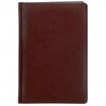 Ежедневник AVANTI, недатир, ф.А5, кожзам, лин.,перф.угла,ляссе,336с., коричневый