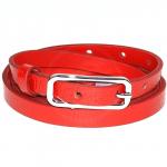 Ремень 15 мм BLACK TORTOISE жен 0020050708 тиснение,  т.красный 171219