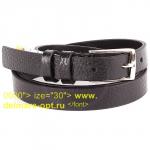 Ремень 20 мм BLACK TORTOISE жен 0220210701 тисн,  черный 135368