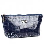 Косметичка Premier-F-92 натуральная кожа (1 отдел),  бирюза аллигатор (61)  184967