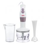 LEBEN Блендер погружной 200Вт + пластик.чаша 0,6л с чоппером, 2 скор, лезв. нерж.сталь