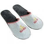 Тапочки банные 38-39 размер, женские, с вышивкой Царица, войлок (Россия)