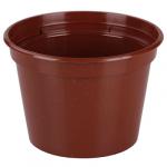 Акция 5%. Стакан для рассады пластмассовый 0,8 л, д 13 см, h 8,5 см (Россия)