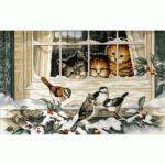 Набор для вышивания "DIMENSIONS" 03839   "Трое наблюдателей"